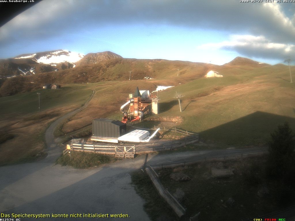 Archiv Foto Webcam Berghaus Arflina / Heuberge