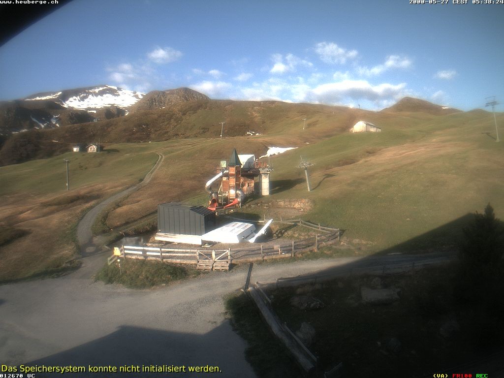 Archiv Foto Webcam Berghaus Arflina / Heuberge