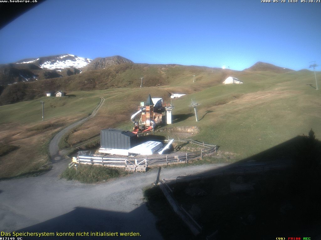 Archiv Foto Webcam Berghaus Arflina / Heuberge