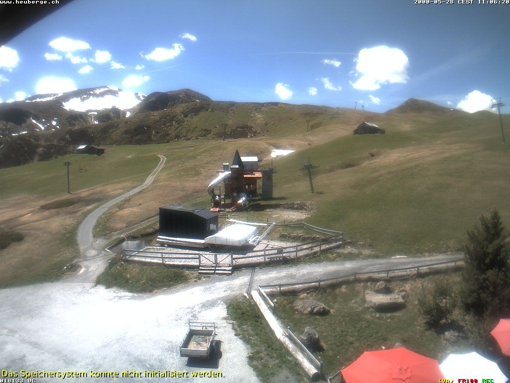 Archiv Foto Webcam Berghaus Arflina / Heuberge