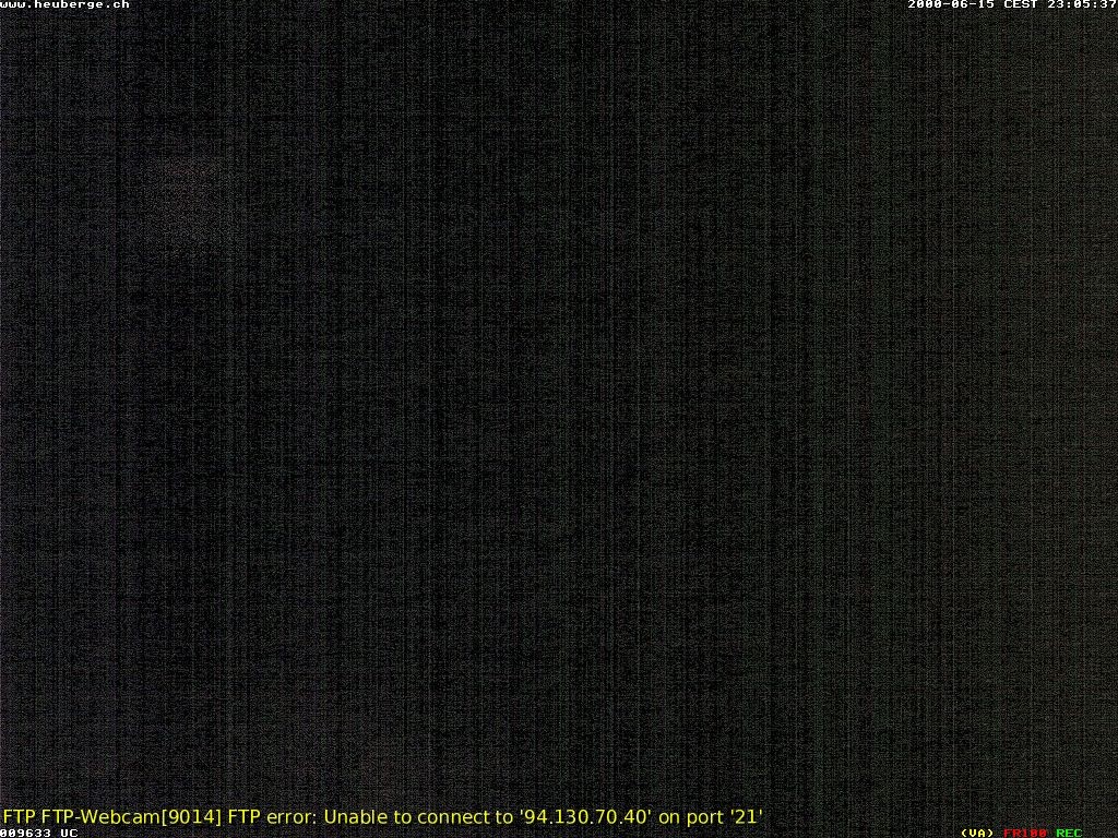 Archiv Foto Webcam Berghaus Arflina / Heuberge