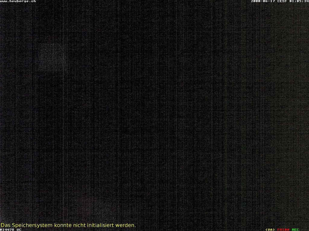 Archiv Foto Webcam Berghaus Arflina / Heuberge