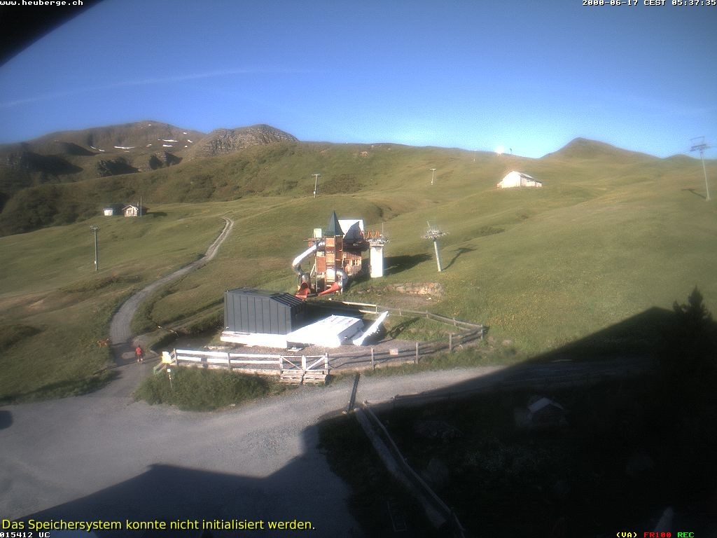 Archiv Foto Webcam Berghaus Arflina / Heuberge
