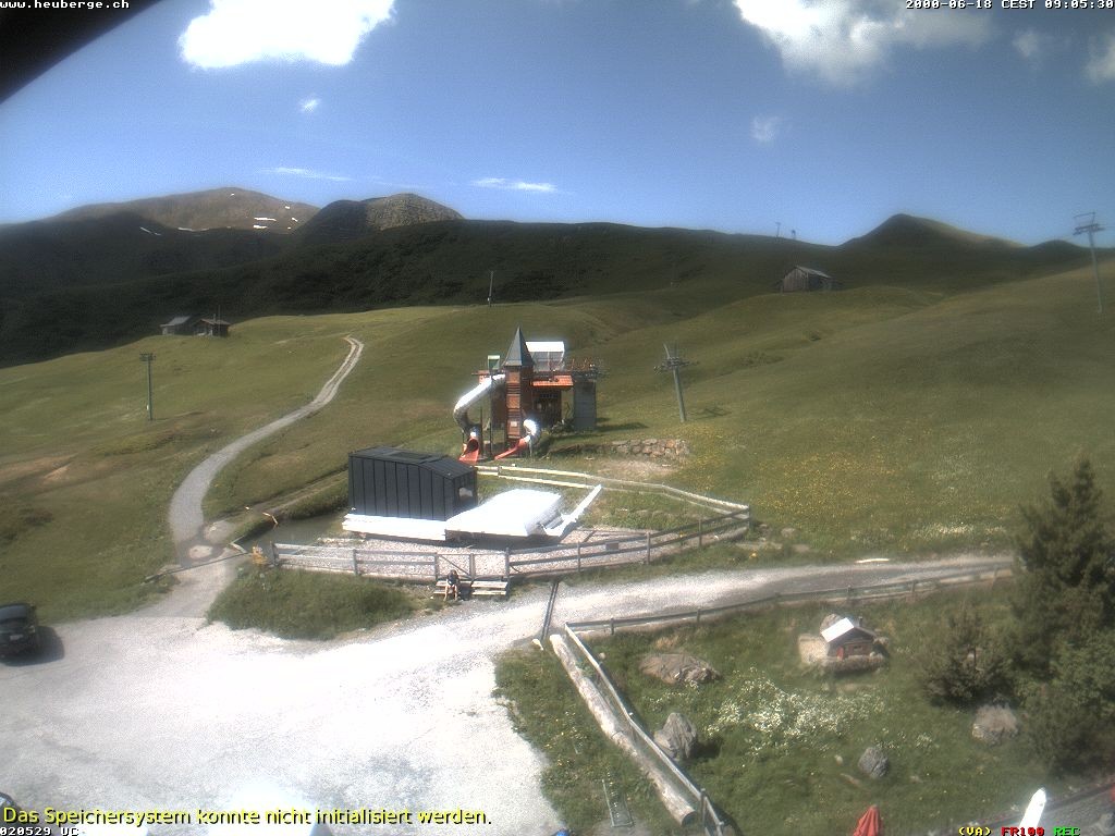 Archiv Foto Webcam Berghaus Arflina / Heuberge