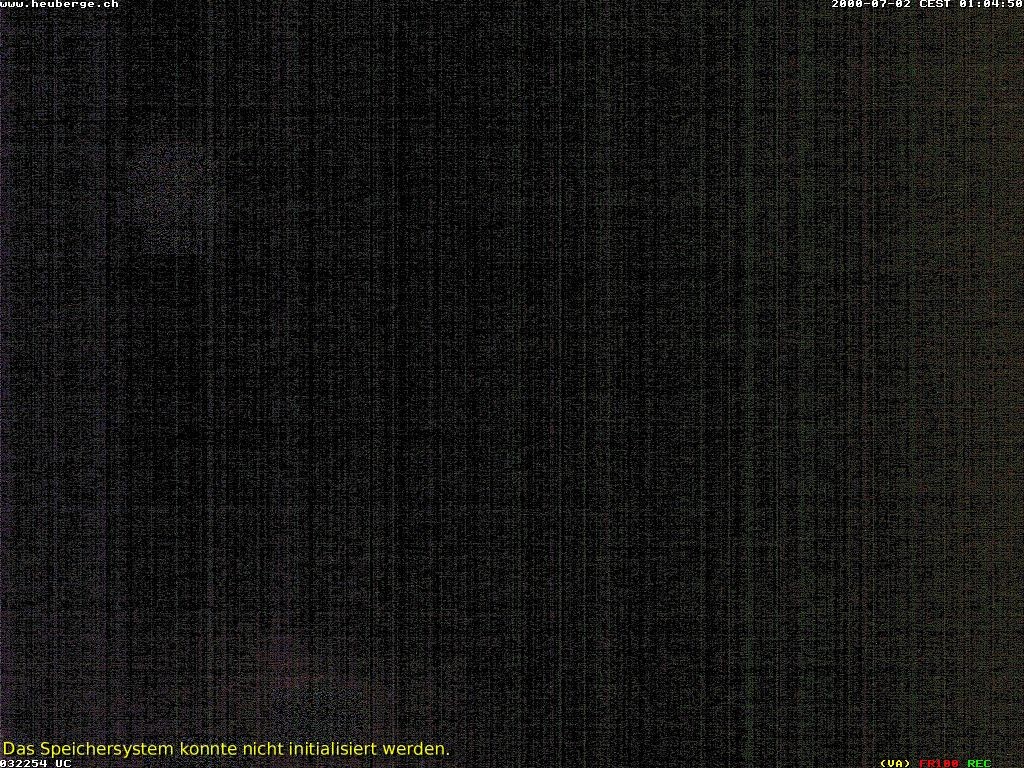 Archiv Foto Webcam Berghaus Arflina / Heuberge