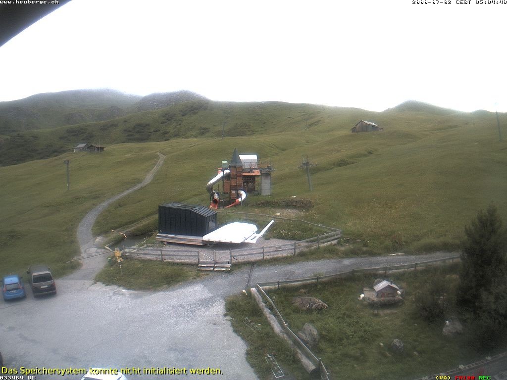 Archiv Foto Webcam Berghaus Arflina / Heuberge