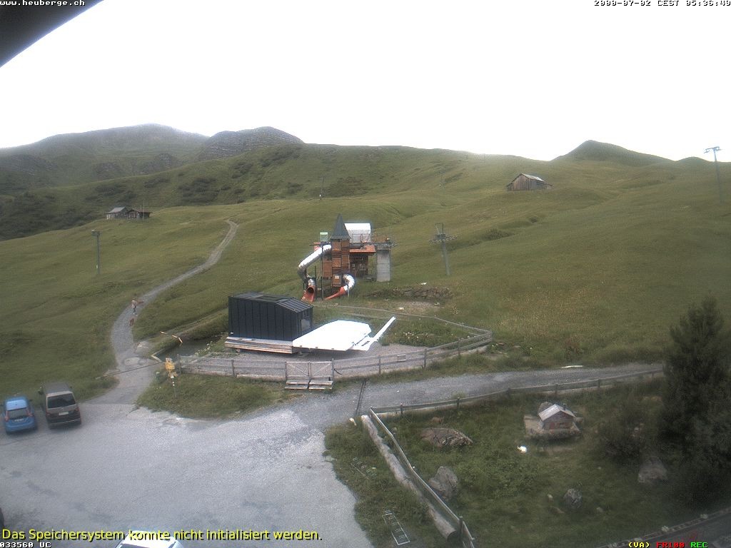 Archiv Foto Webcam Berghaus Arflina / Heuberge