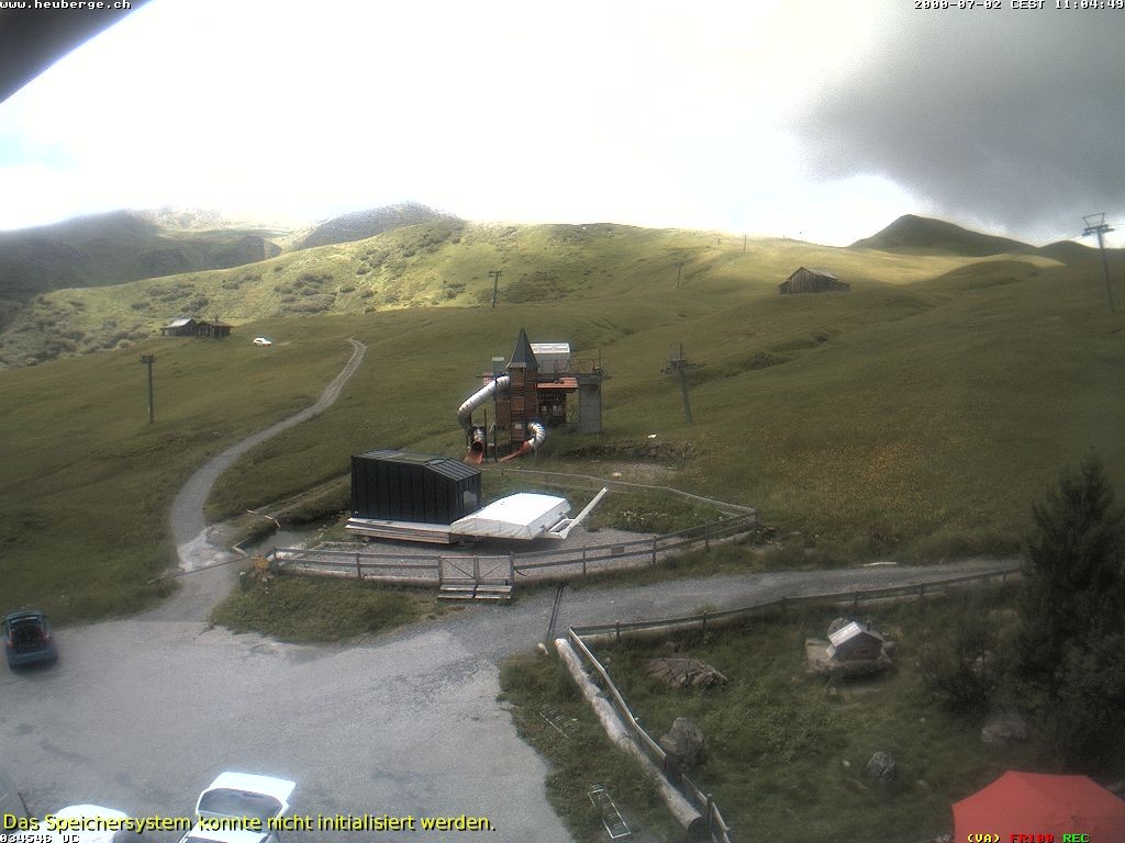 Archiv Foto Webcam Berghaus Arflina / Heuberge