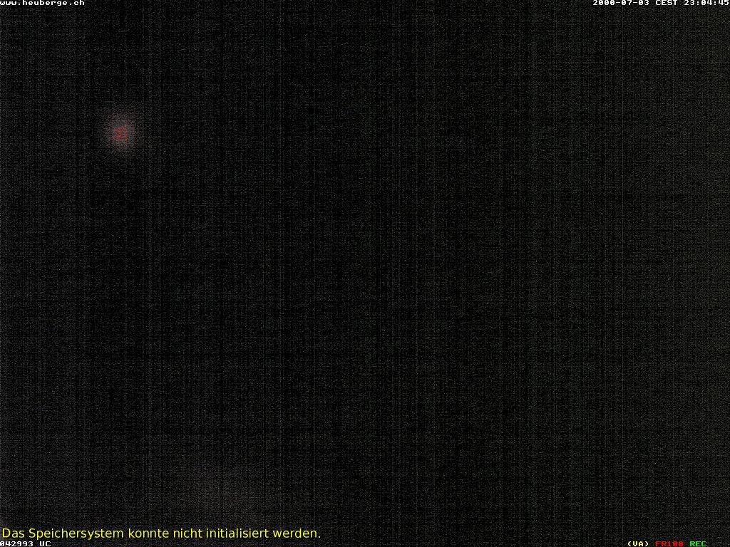 Archiv Foto Webcam Berghaus Arflina / Heuberge