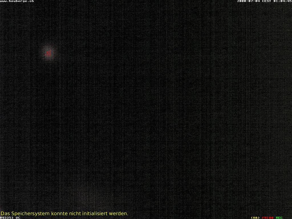 Archiv Foto Webcam Berghaus Arflina / Heuberge