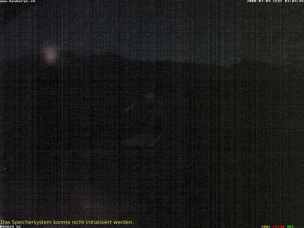Archiv Foto Webcam Berghaus Arflina / Heuberge