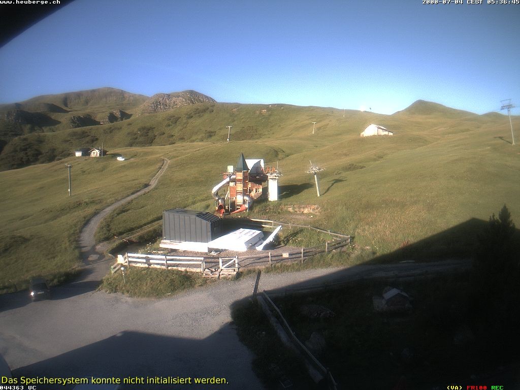 Archiv Foto Webcam Berghaus Arflina / Heuberge