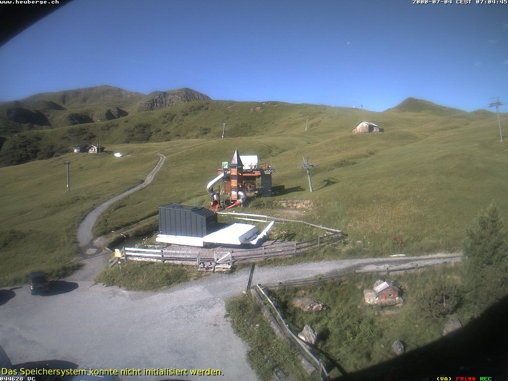 Archiv Foto Webcam Berghaus Arflina / Heuberge