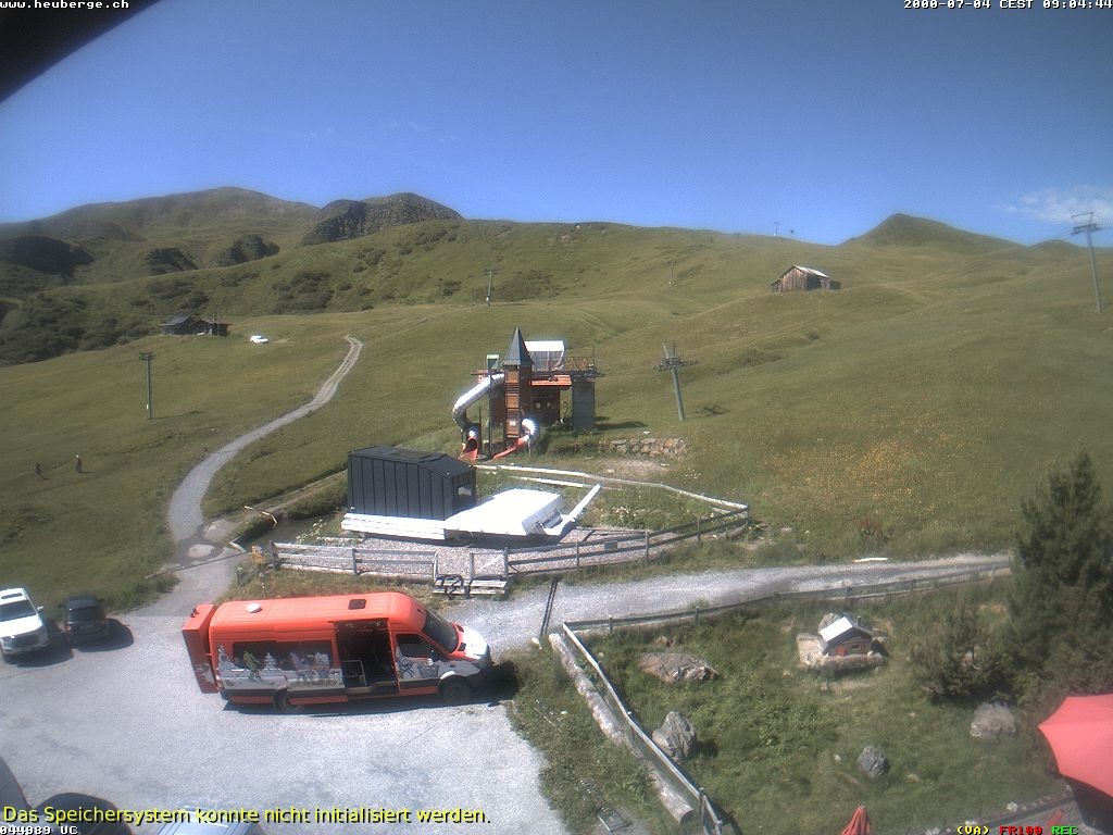 Archiv Foto Webcam Berghaus Arflina / Heuberge