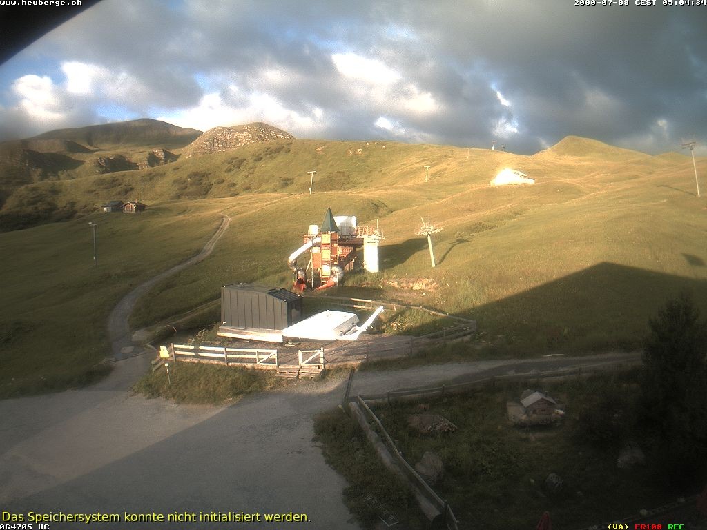 Archiv Foto Webcam Berghaus Arflina / Heuberge