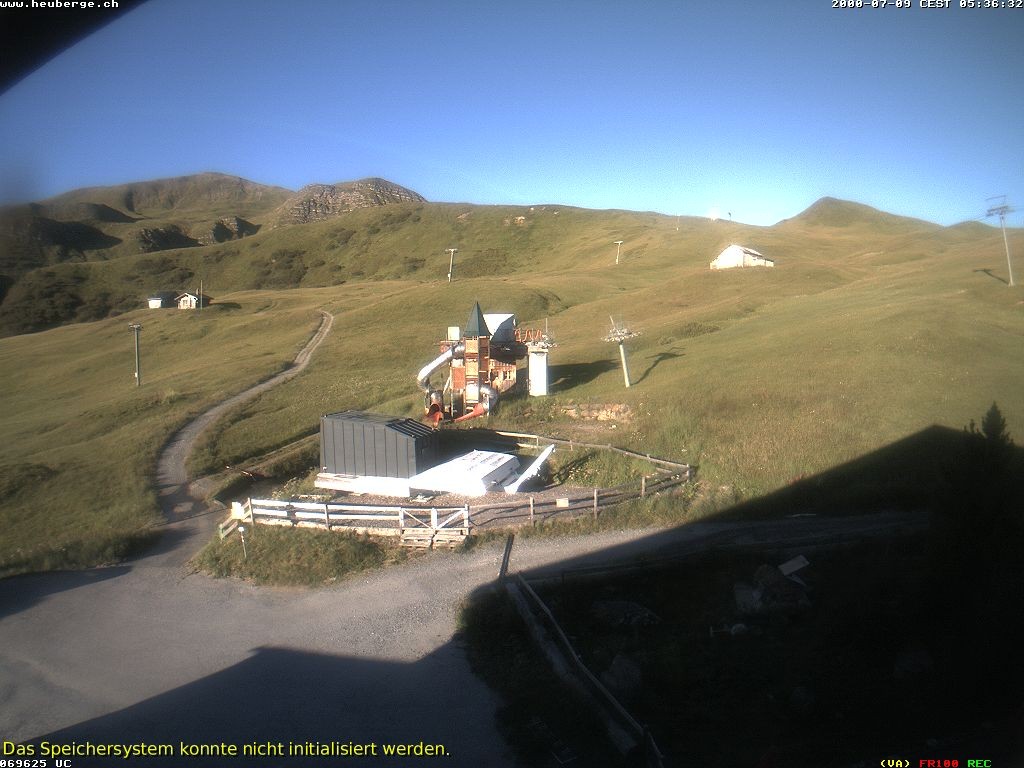 Archiv Foto Webcam Berghaus Arflina / Heuberge