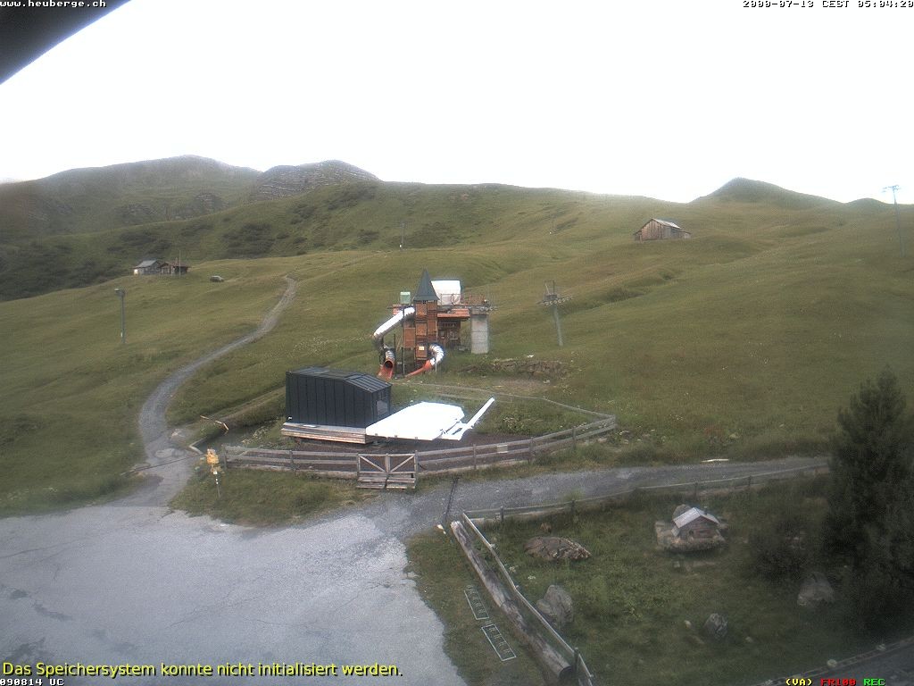 Archiv Foto Webcam Berghaus Arflina / Heuberge