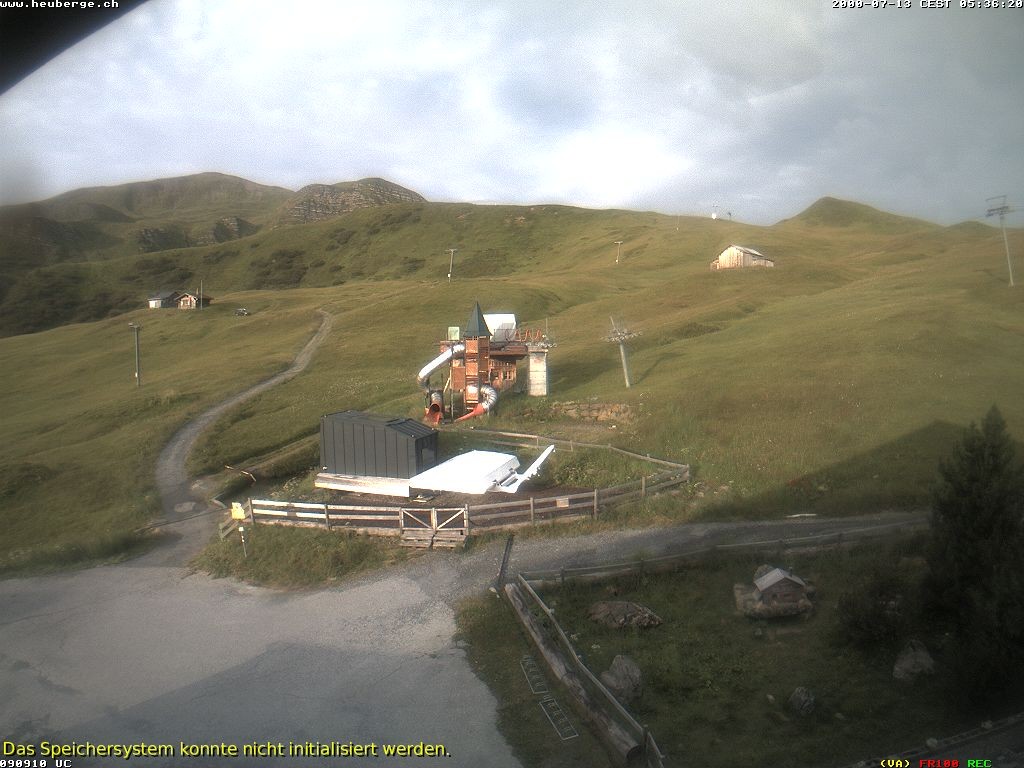 Archiv Foto Webcam Berghaus Arflina / Heuberge