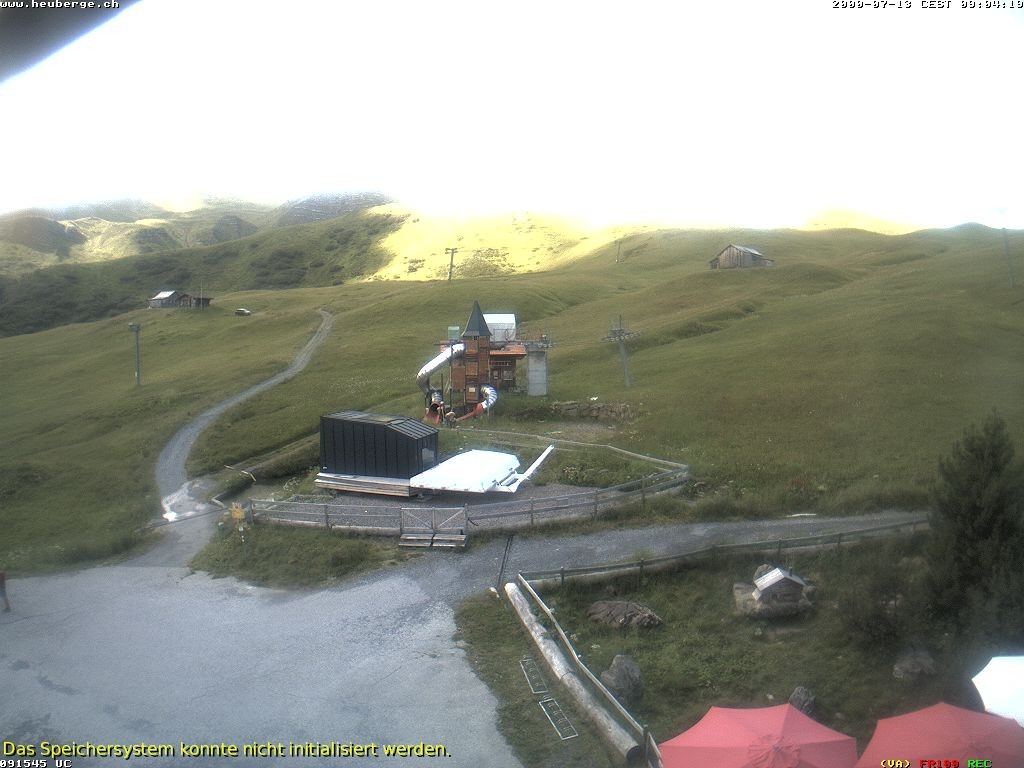 Archiv Foto Webcam Berghaus Arflina / Heuberge