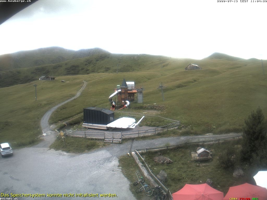 Archiv Foto Webcam Berghaus Arflina / Heuberge