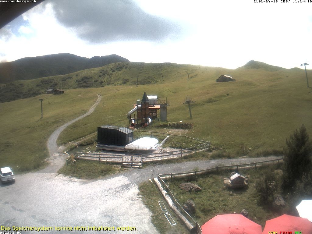 Archiv Foto Webcam Berghaus Arflina / Heuberge