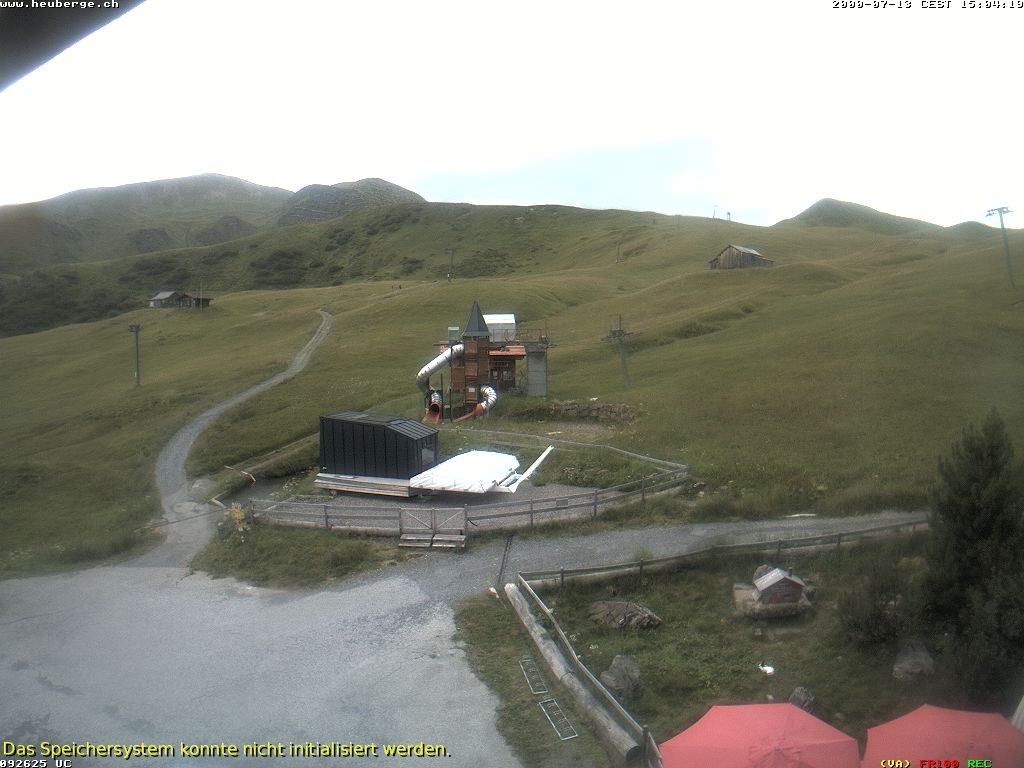 Archiv Foto Webcam Berghaus Arflina / Heuberge