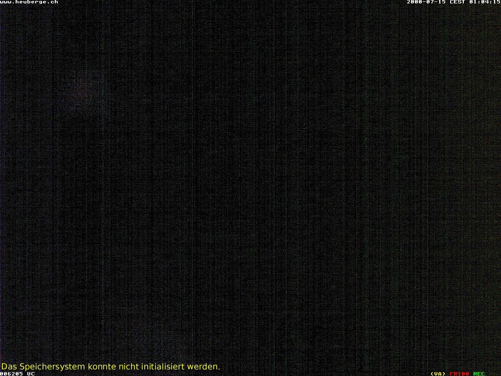 Archiv Foto Webcam Berghaus Arflina / Heuberge