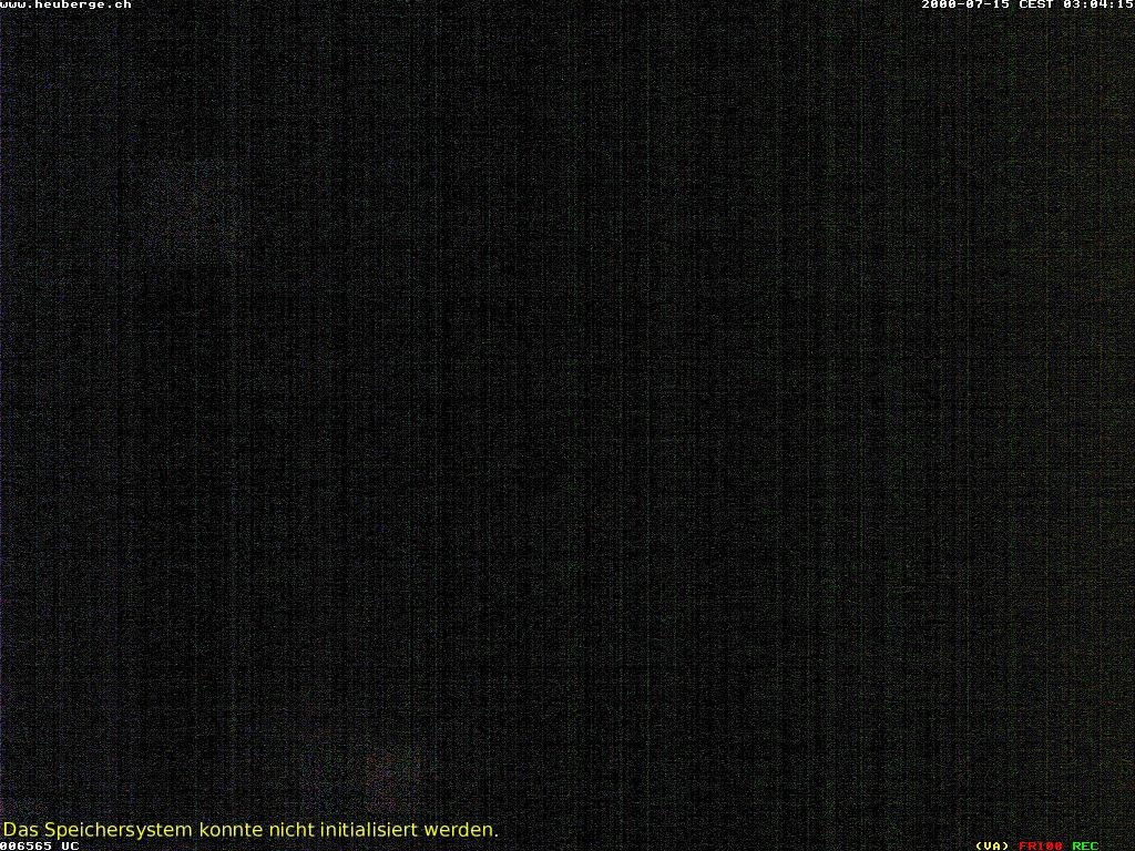 Archiv Foto Webcam Berghaus Arflina / Heuberge