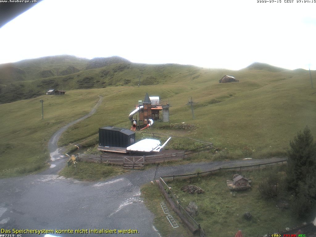 Archiv Foto Webcam Berghaus Arflina / Heuberge