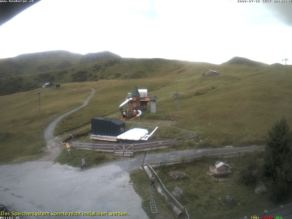 Archiv Foto Webcam Berghaus Arflina / Heuberge