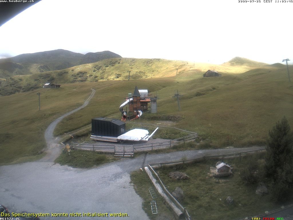 Archiv Foto Webcam Berghaus Arflina / Heuberge