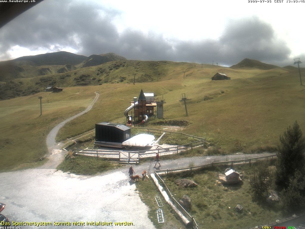 Archiv Foto Webcam Berghaus Arflina / Heuberge
