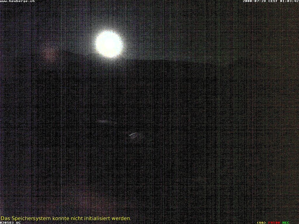 Archiv Foto Webcam Berghaus Arflina / Heuberge