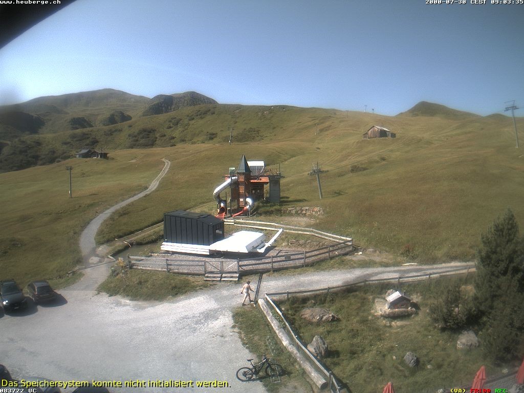 Archiv Foto Webcam Berghaus Arflina / Heuberge