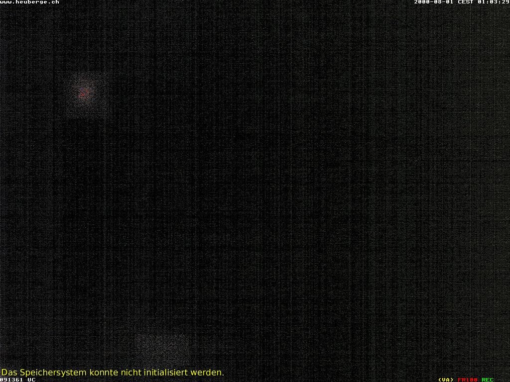 Archiv Foto Webcam Berghaus Arflina / Heuberge