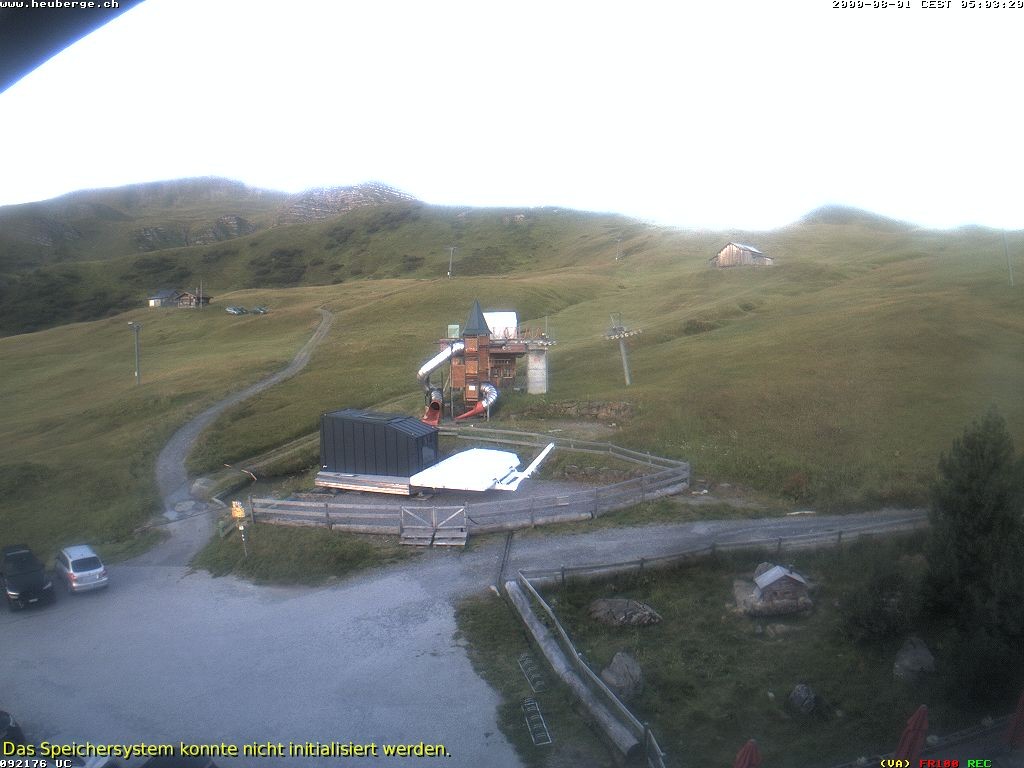 Archiv Foto Webcam Berghaus Arflina / Heuberge