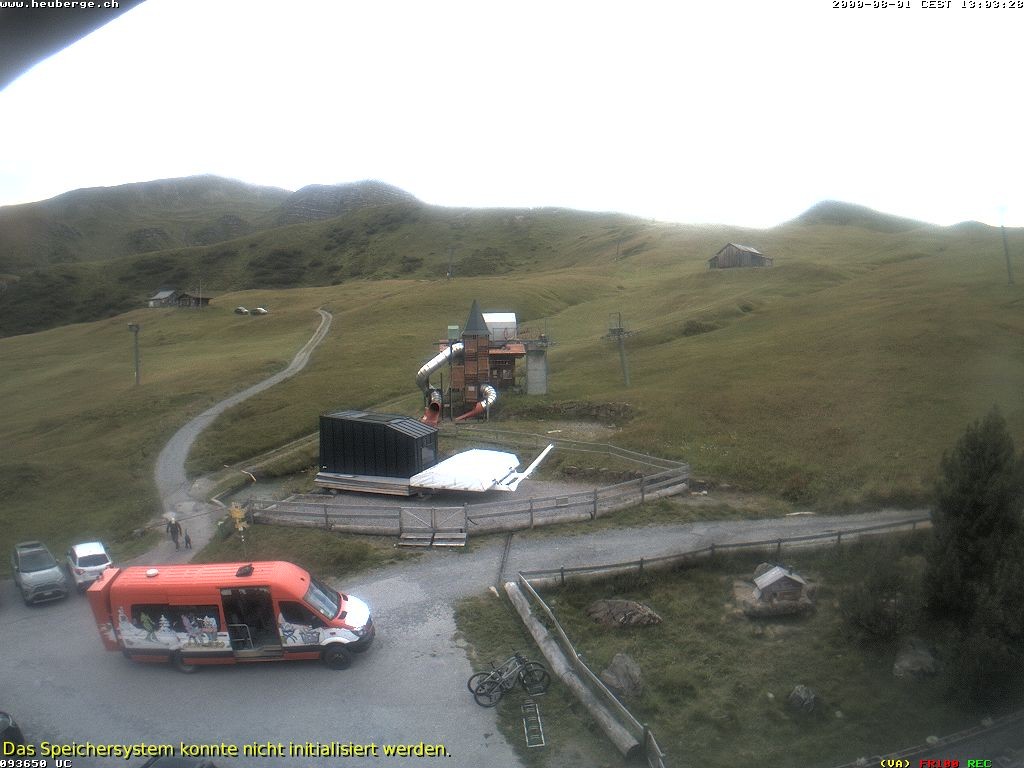 Archiv Foto Webcam Berghaus Arflina / Heuberge