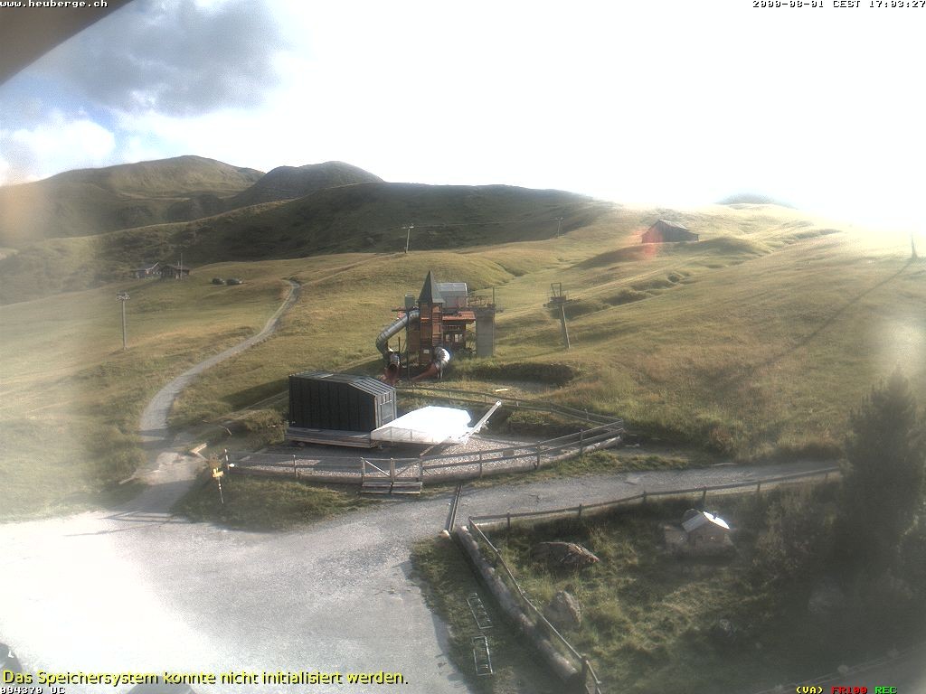 Archiv Foto Webcam Berghaus Arflina / Heuberge