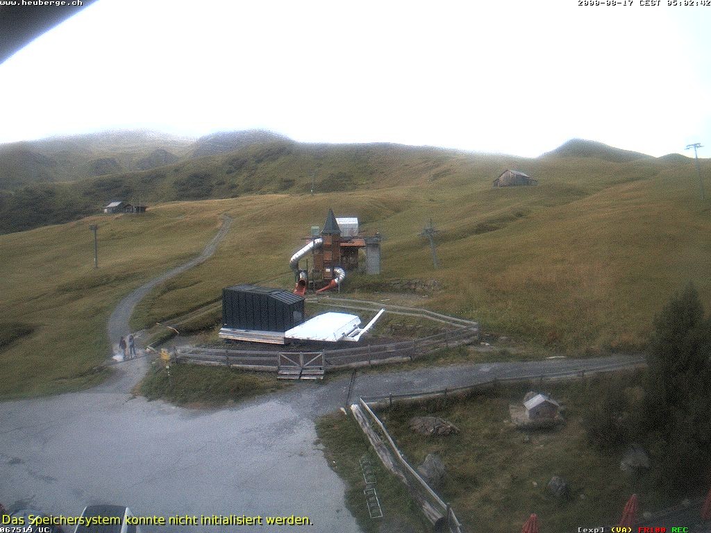 Archiv Foto Webcam Berghaus Arflina / Heuberge