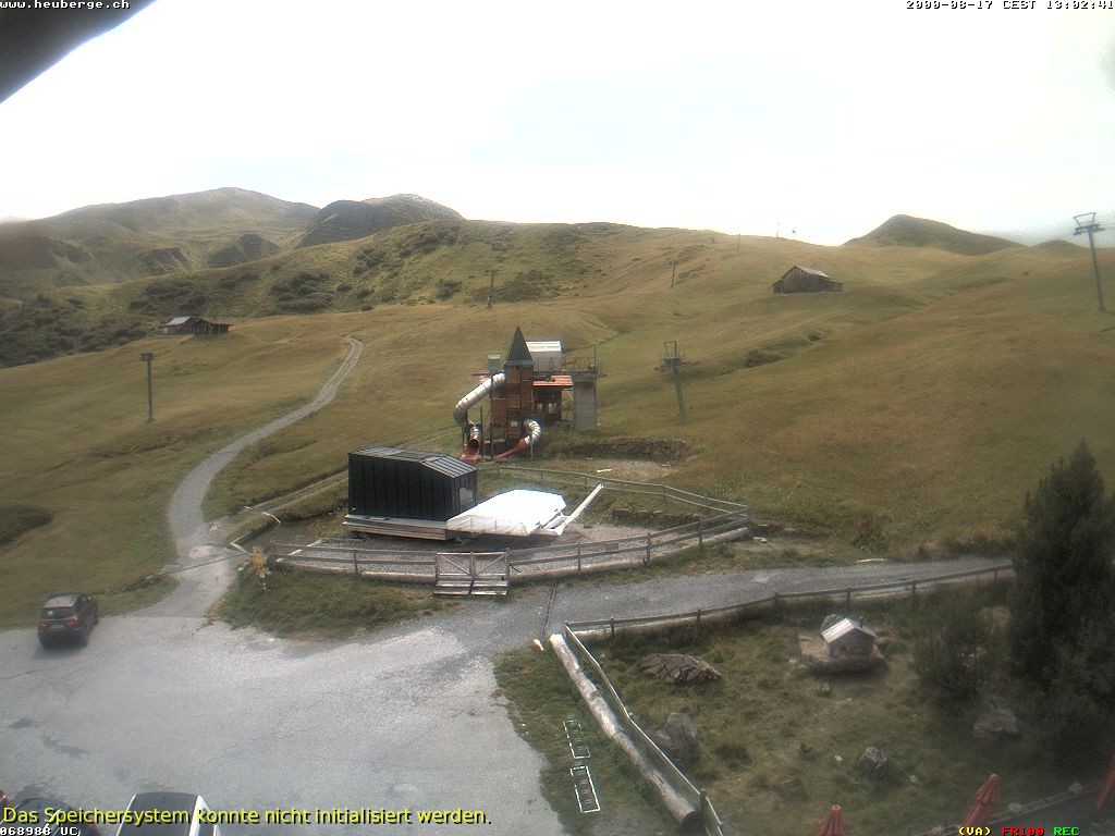 Archiv Foto Webcam Berghaus Arflina / Heuberge