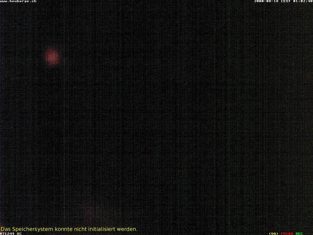 Archiv Foto Webcam Berghaus Arflina / Heuberge