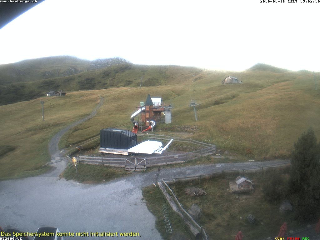 Archiv Foto Webcam Berghaus Arflina / Heuberge