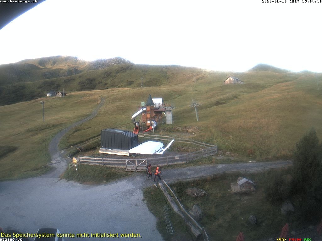 Archiv Foto Webcam Berghaus Arflina / Heuberge