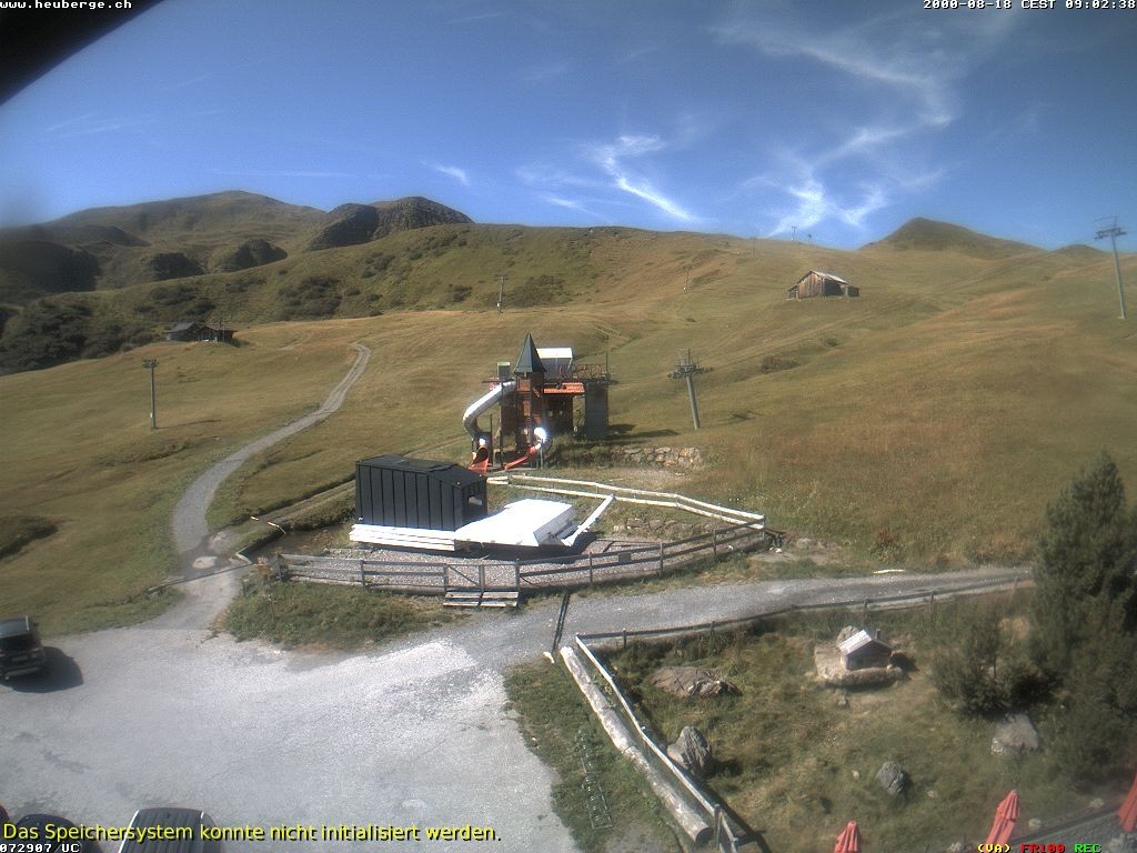 Archiv Foto Webcam Berghaus Arflina / Heuberge