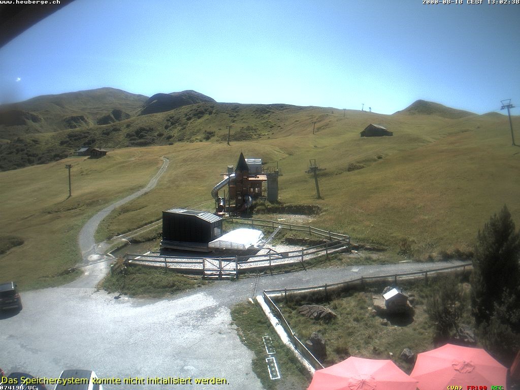 Archiv Foto Webcam Berghaus Arflina / Heuberge