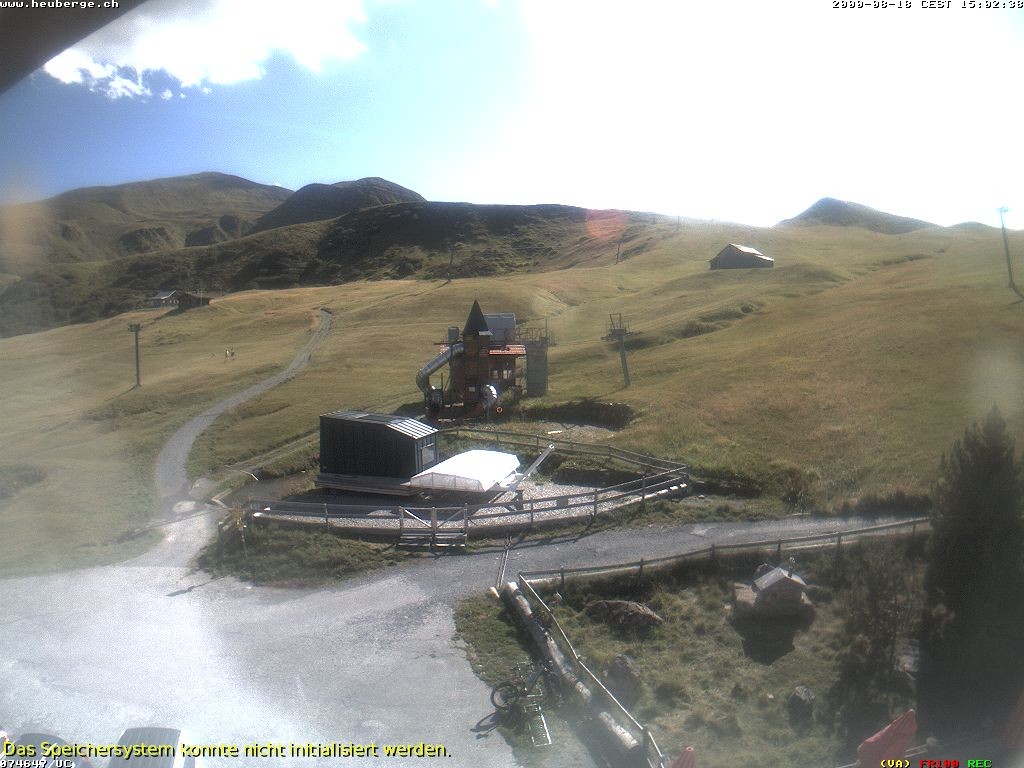 Archiv Foto Webcam Berghaus Arflina / Heuberge