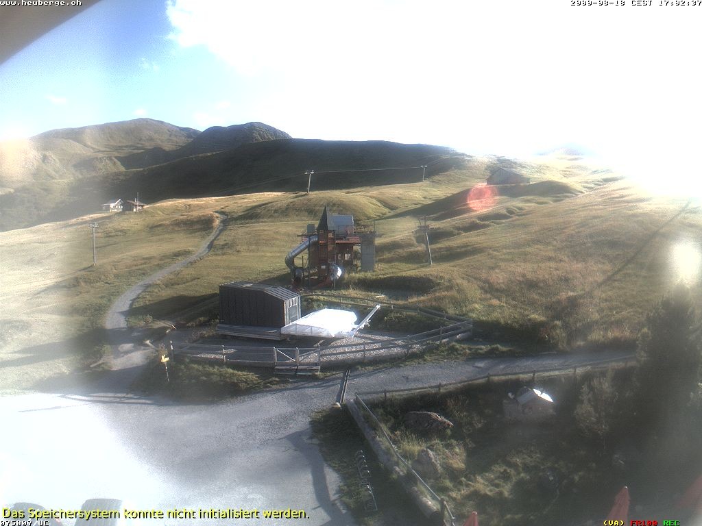 Archiv Foto Webcam Berghaus Arflina / Heuberge