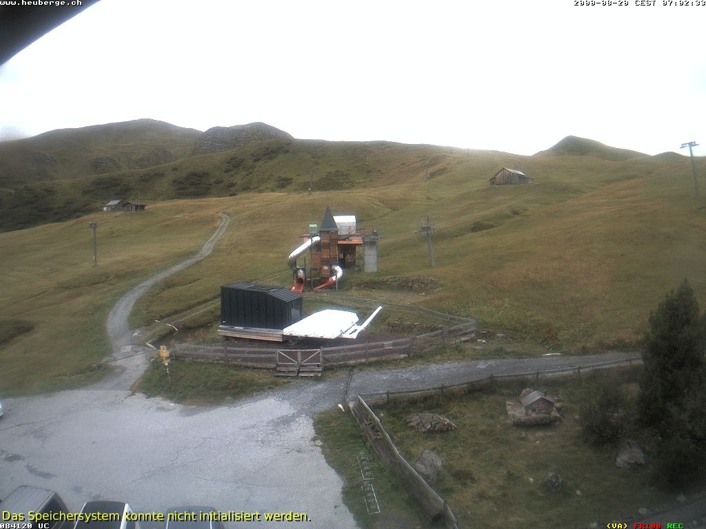 Archiv Foto Webcam Berghaus Arflina / Heuberge