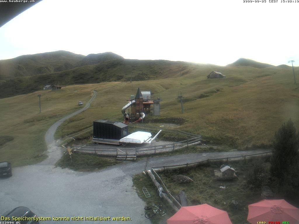 Archiv Foto Webcam Berghaus Arflina / Heuberge