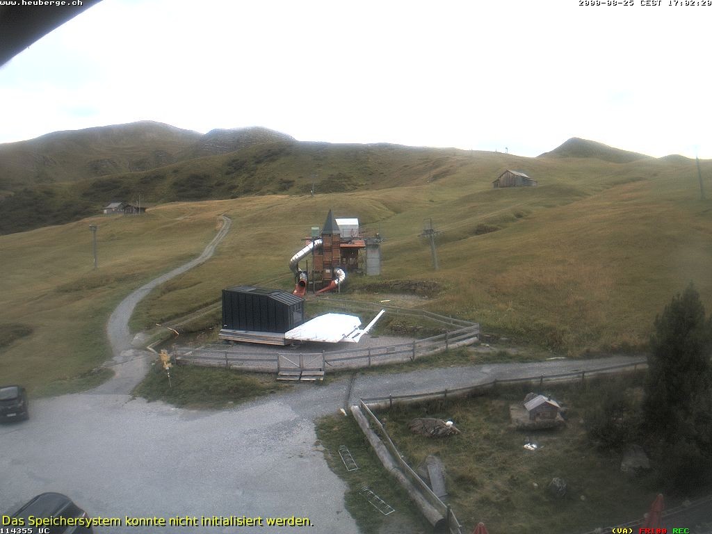 Archiv Foto Webcam Berghaus Arflina / Heuberge